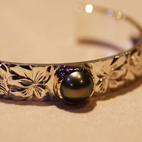 タヒチアンパールバングル | 神奈川県K様 | PolynesianJewelry NUIHERE